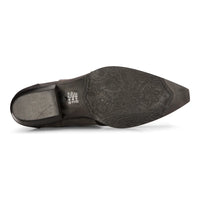 Moški visoki zahodnjaški škornji iz pravega usnja, črni, jahalni, plesni, lovski, kavbojski, vintage, s koničasto konico