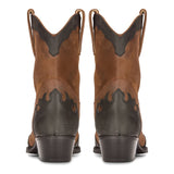 Moški visoki zahodnjaški škornji iz pravega usnja, rjavi, jahalni, plesni, kavbojski, vintage, s koničasto konico