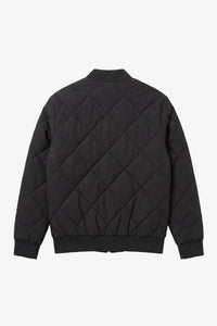 Moška črno-bež dvostranska bomber jakna, lahka prešita 2-v-1