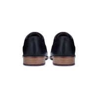 Moški klasični brogues iz pravega usnja, črni čevlji z vezalkami, elegantni formalni usnjeni vintage