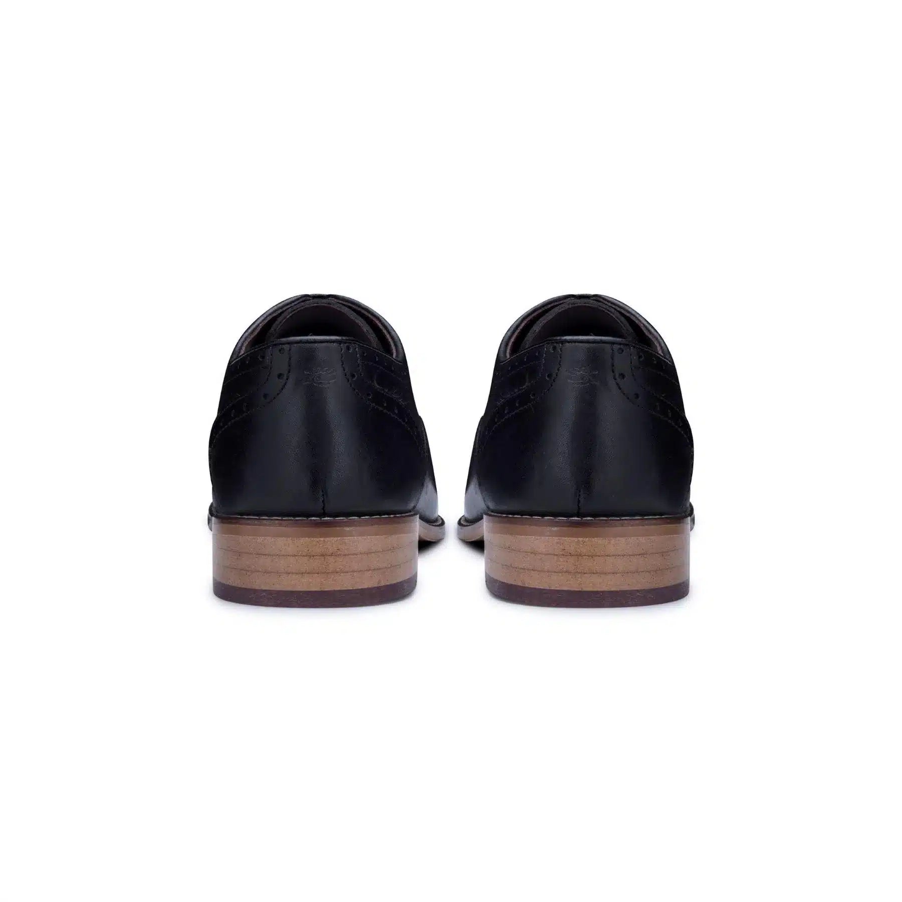 Moški klasični brogues iz pravega usnja, črni čevlji z vezalkami, elegantni formalni usnjeni vintage
