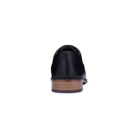 Moški klasični brogues iz pravega usnja, črni čevlji z vezalkami, elegantni formalni usnjeni vintage