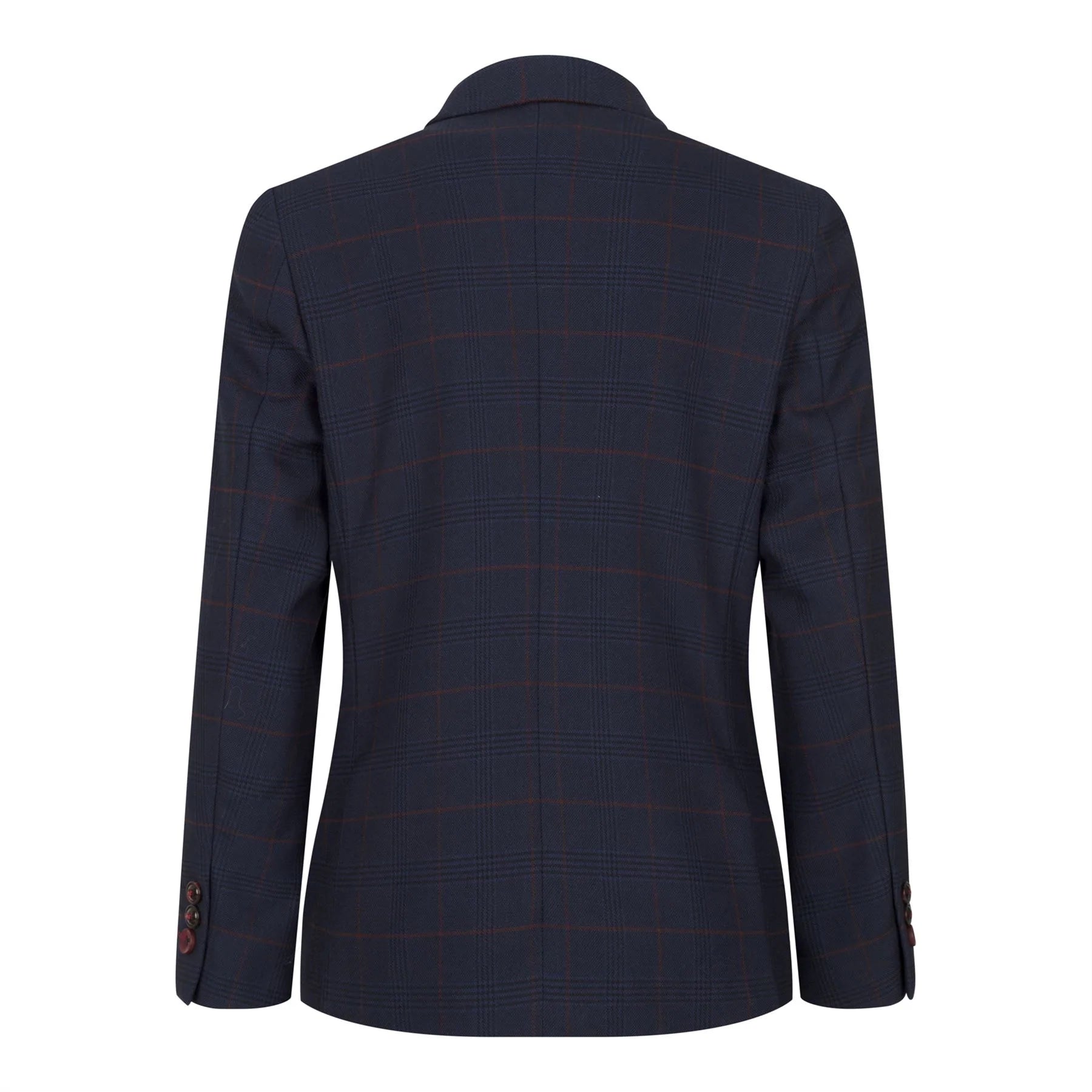 Fantovska mornarsko modra karo obleka iz treh delov, rdeča, Edinson Marc Darcy klasična vintage poroka