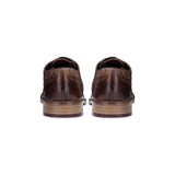 Moški čevlji iz pravega usnja, vintage čevlji, brogue čevlji iz semiša in tvida iz 20. let prejšnjega stoletja z vezalkami, elegantni formalni čevlji