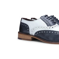 Moški čevlji iz pravega usnja, vintage čevlji, brogue čevlji iz semiša in tvida iz 20. let prejšnjega stoletja z vezalkami, elegantni formalni čevlji