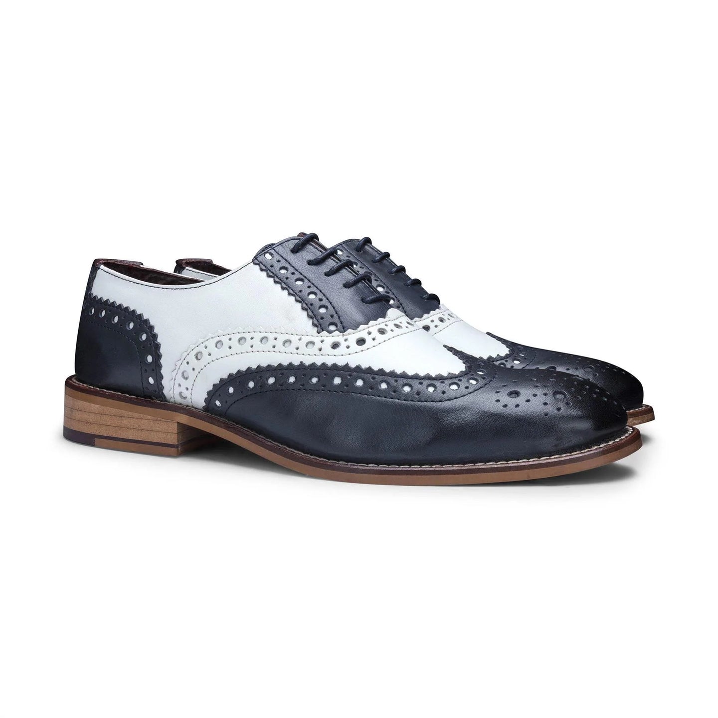 Moški čevlji iz pravega usnja, vintage čevlji, brogue čevlji iz semiša in tvida iz 20. let prejšnjega stoletja z vezalkami, elegantni formalni čevlji