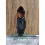 Harry - Moški zeleni lakirani čevlji brogue