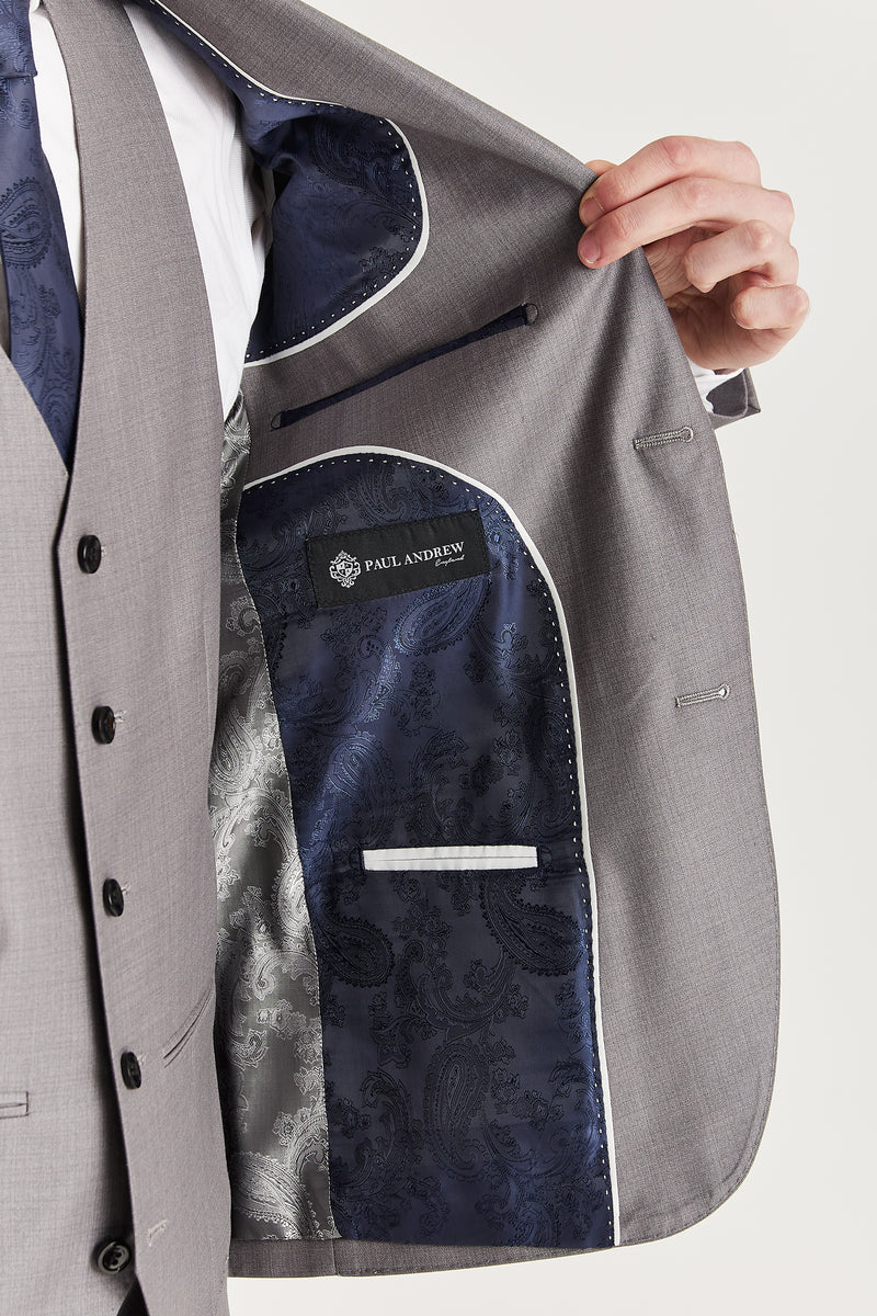 Edward - Moški siv blazer kroja