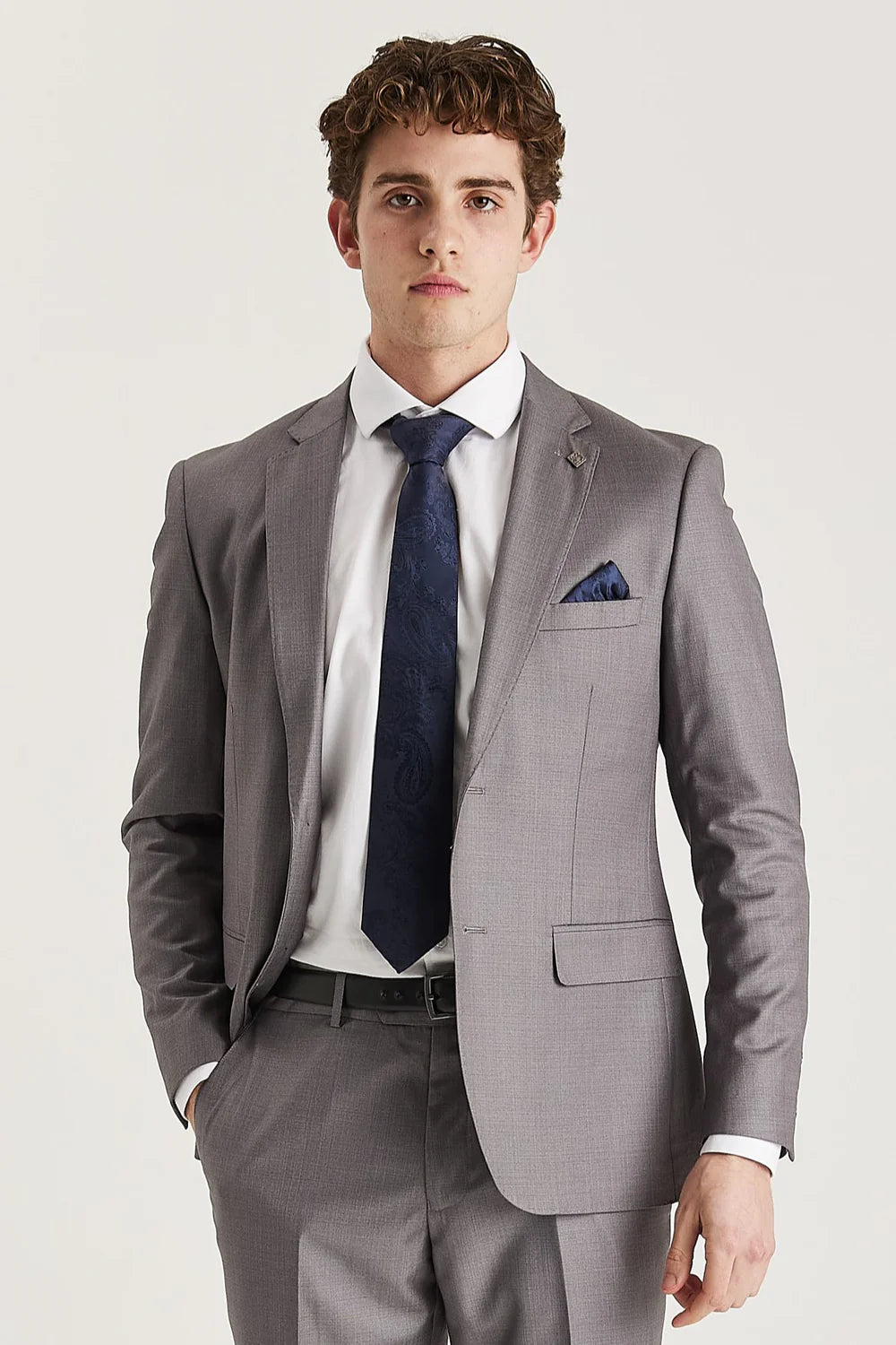Edward - Moški siv blazer kroja