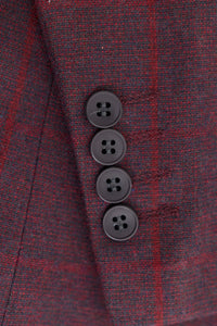 Moška 3-delna obleka iz volnenega tvida s karo vzorcem Gatsbyja iz 20. let 20. stoletja