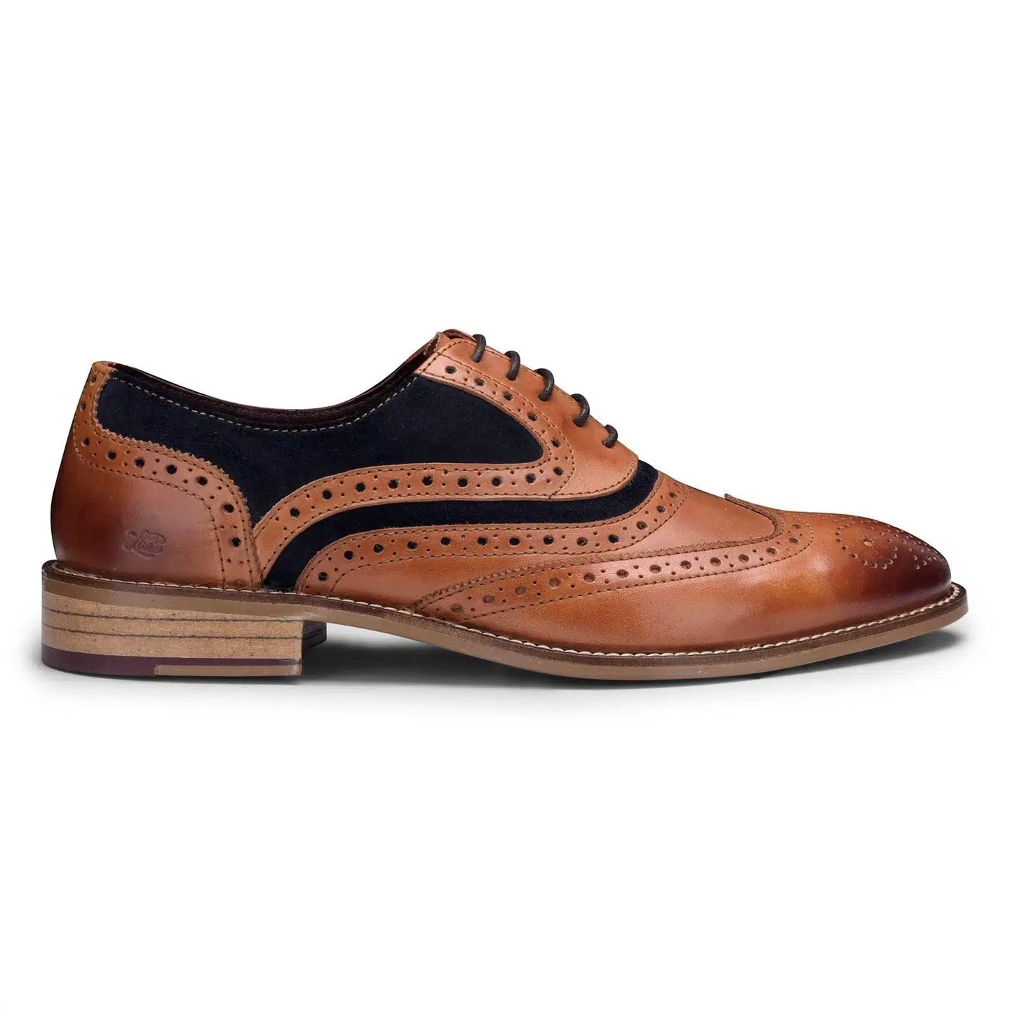 Moški čevlji iz pravega usnja, vintage čevlji, brogue čevlji iz semiša in tvida iz 20. let prejšnjega stoletja z vezalkami, elegantni formalni čevlji