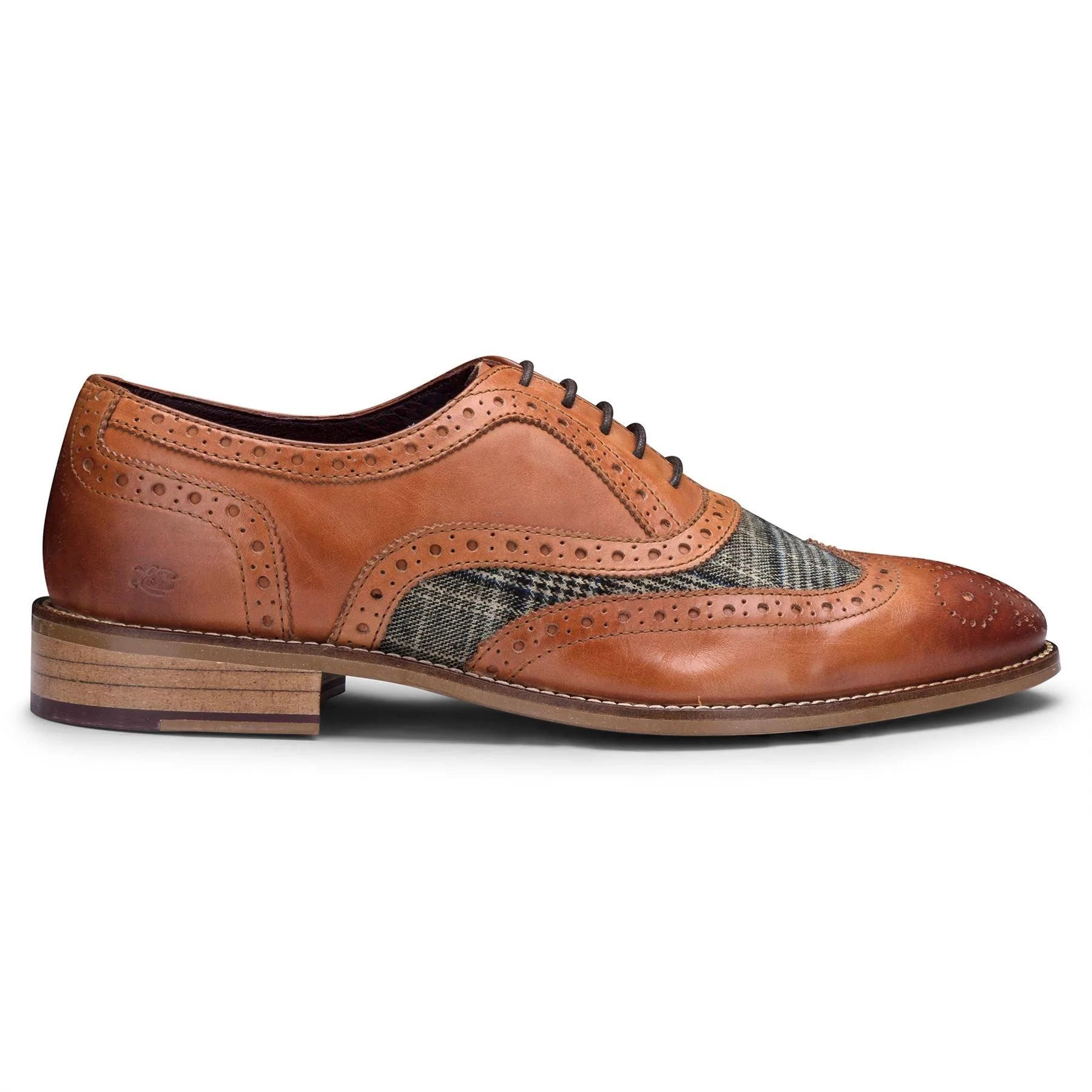 Moški čevlji iz pravega usnja, vintage čevlji, brogue čevlji iz semiša in tvida iz 20. let prejšnjega stoletja z vezalkami, elegantni formalni čevlji