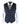 Moški klasični telovnik Prince of Wales Check Navy Slim Fit Vintage Wedding