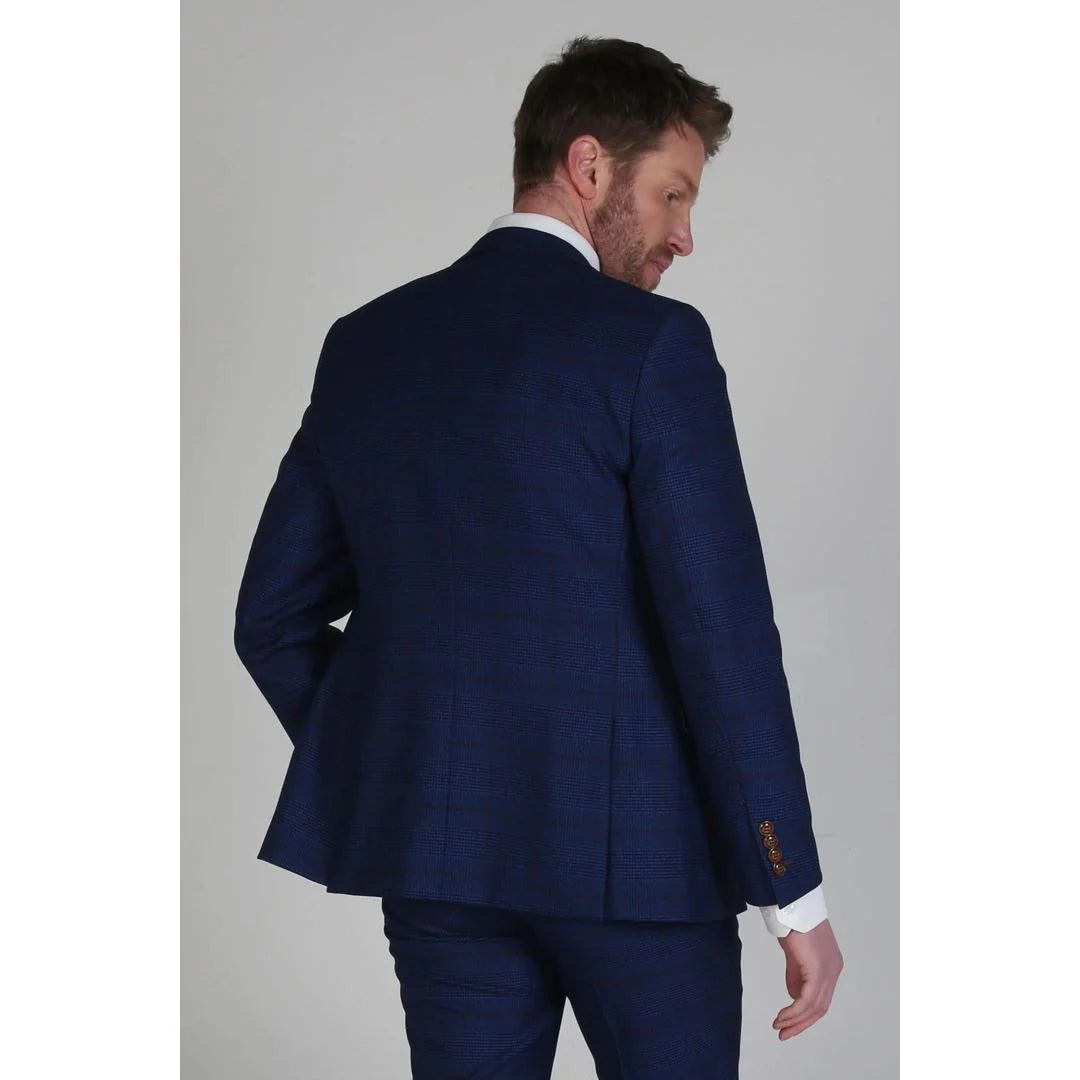 Alex - Moški mornarsko moder blazer
