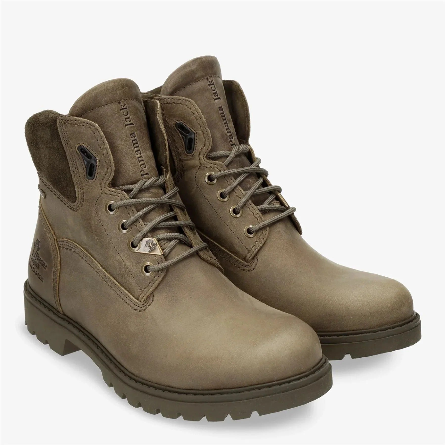 Amur GTX C32 - Moški kaki vodoodporni usnjeni gležnjarji