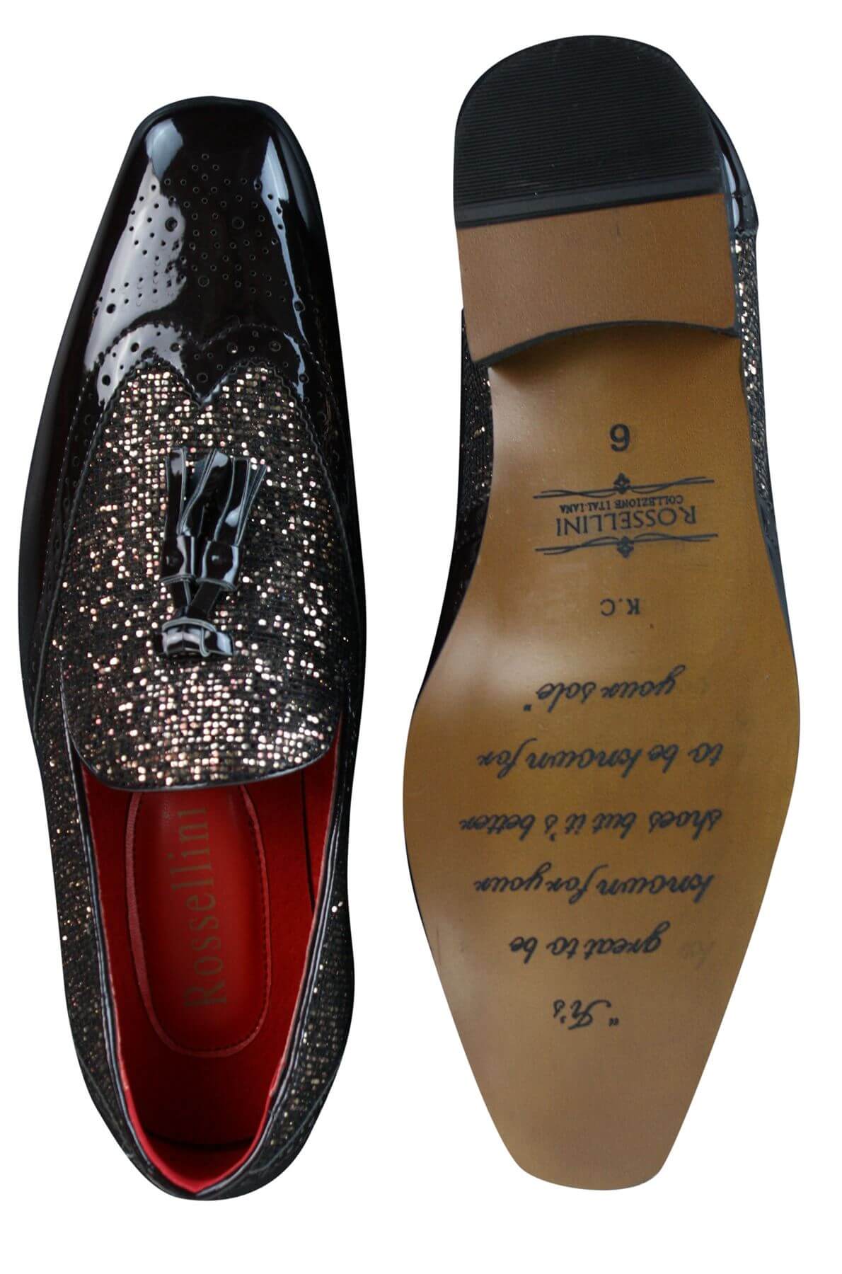 Moški elegantni čevlji za zabave, sijoči, rdeči, srebrni, črni, brez rokavov, iz lakiranega usnja