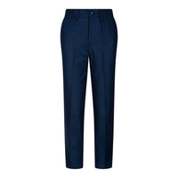 Fantovska temno modra 3-delna tvidasta obleka Birdseye, elegantna, formalna, poročna, klasična, 20. leta 20. stoletja