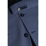 Baresi - Moški moder karo poletni blazer
