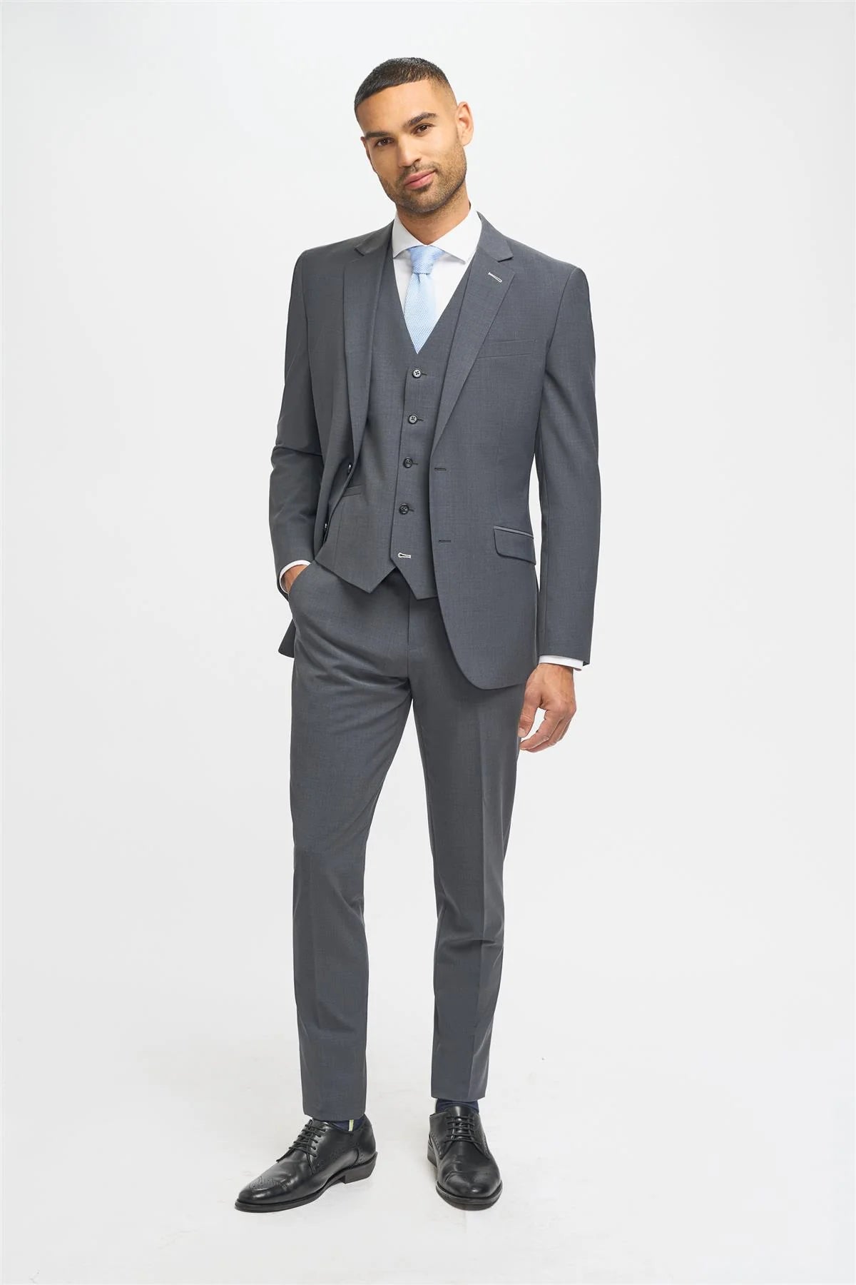 Bond - Moški temno rjav blazer kroja