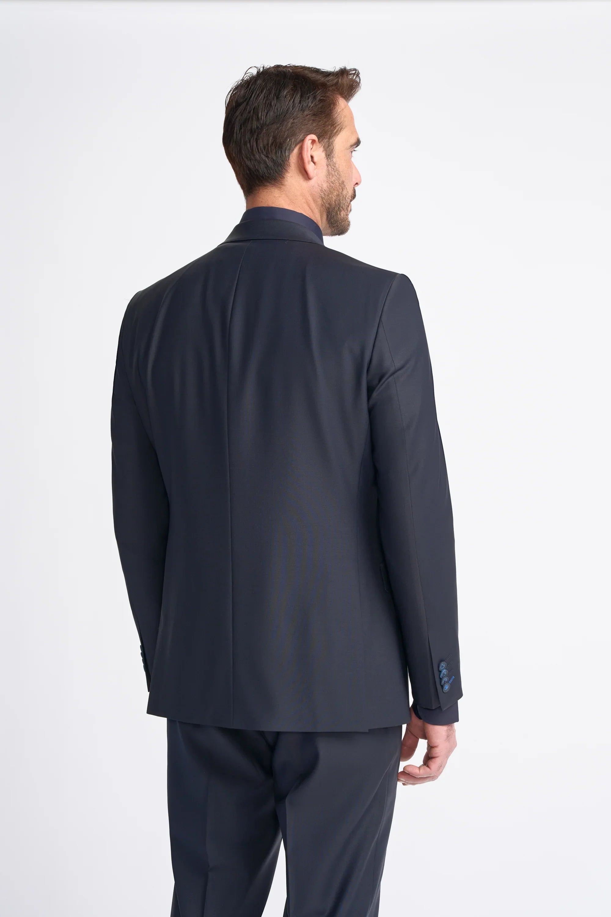 Bond - Moški temno moder blazer kroja