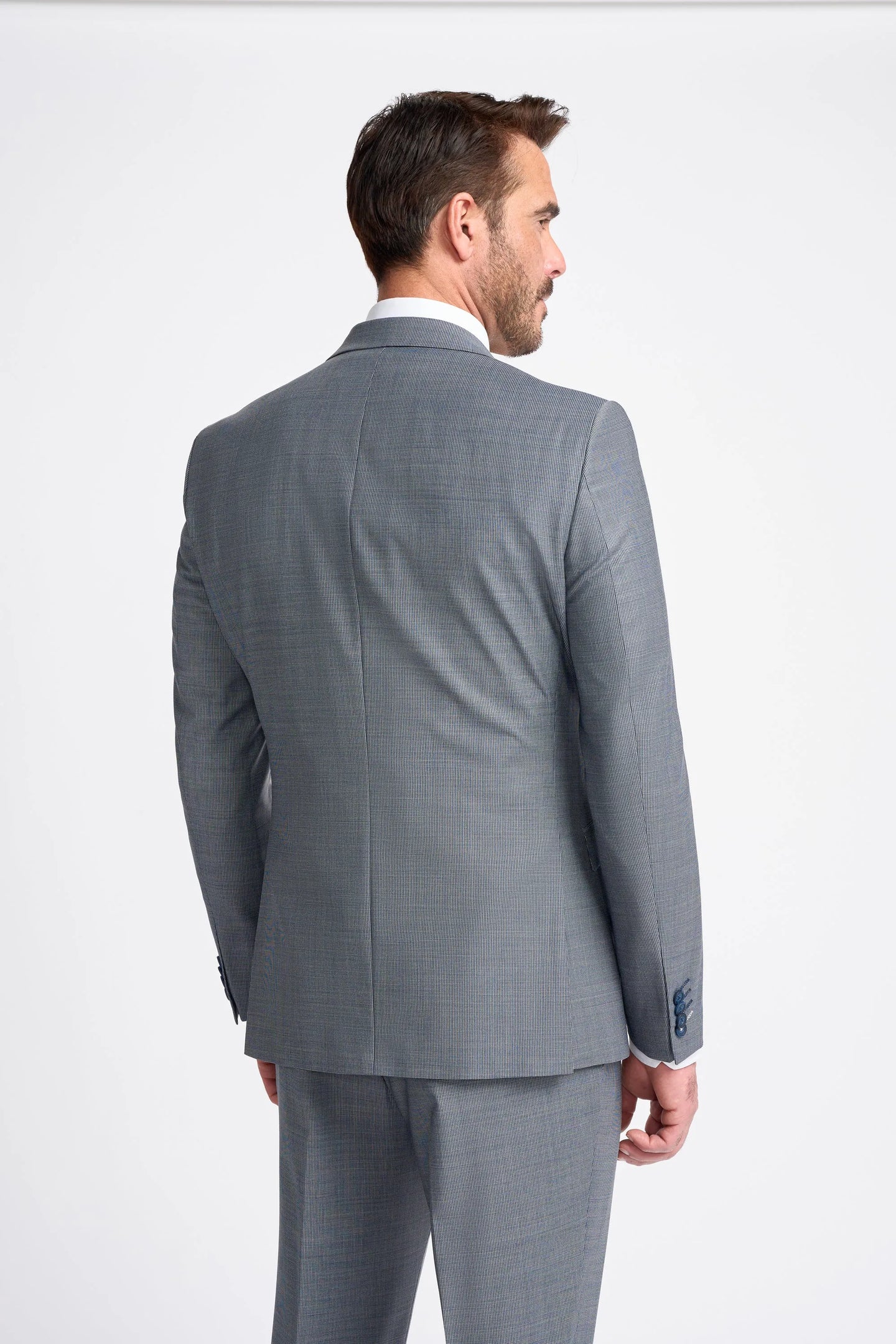 Bond - Moški siv krojeni blazer