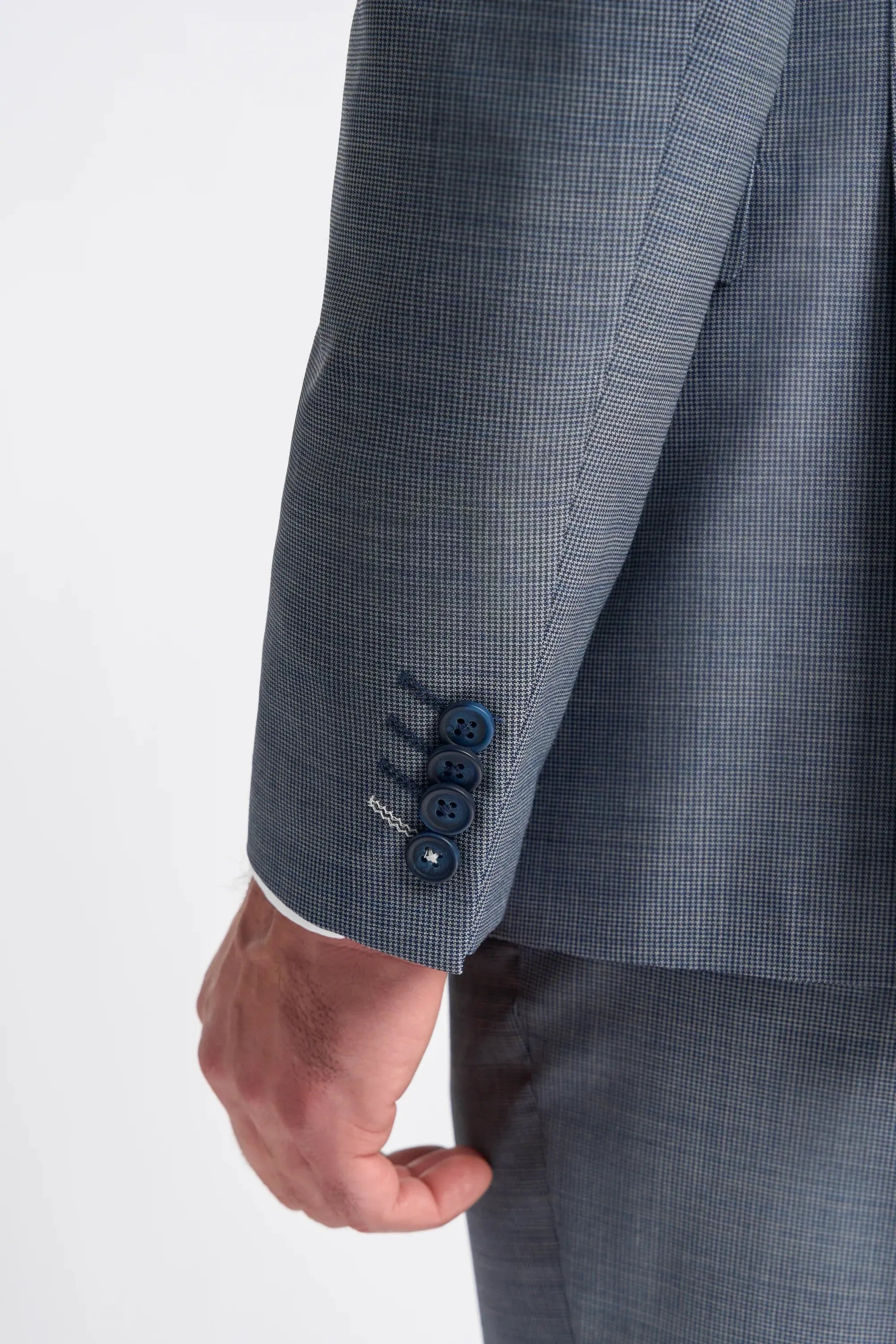 Bond - Moški siv krojeni blazer
