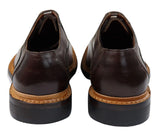 Moški brogue oxford čevlji rjave barve črne barve z vezalkami, usnjeni Goodyear Welted