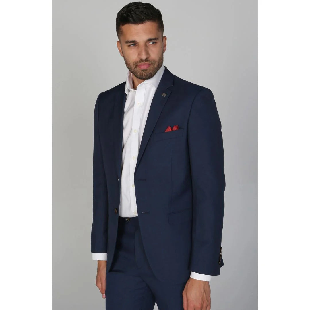 Calvin - Moški mornarsko moder blazer