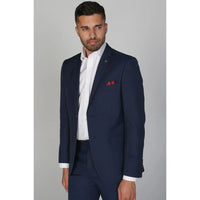 Calvin - Moški mornarsko moder blazer