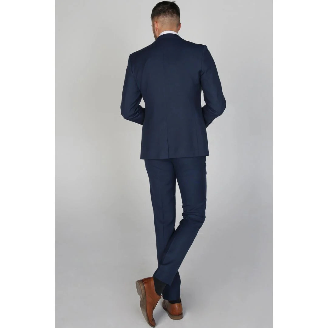 Calvin - Moški mornarsko moder blazer