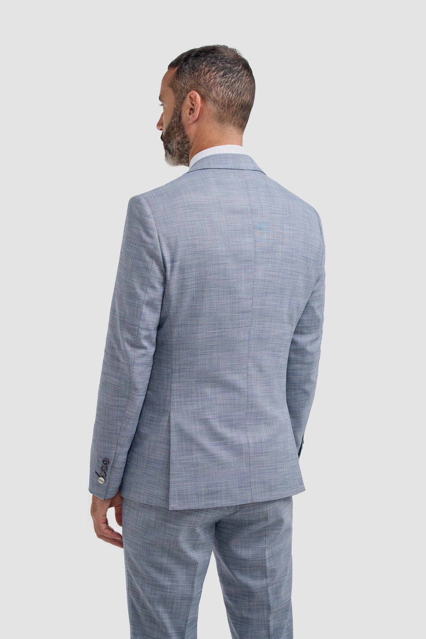 Camden - Moški moder karo blazer