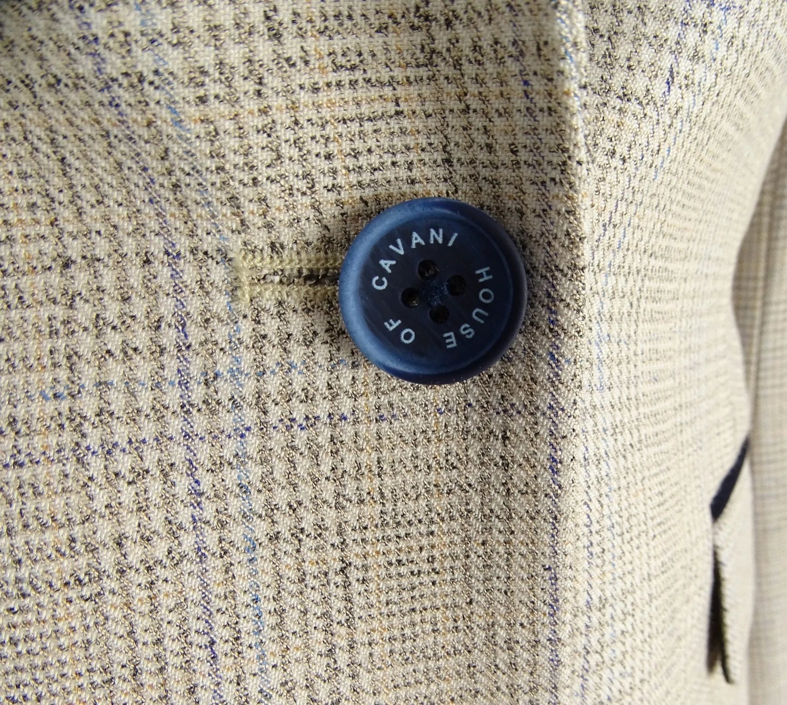 Ženski tvid krem blazer