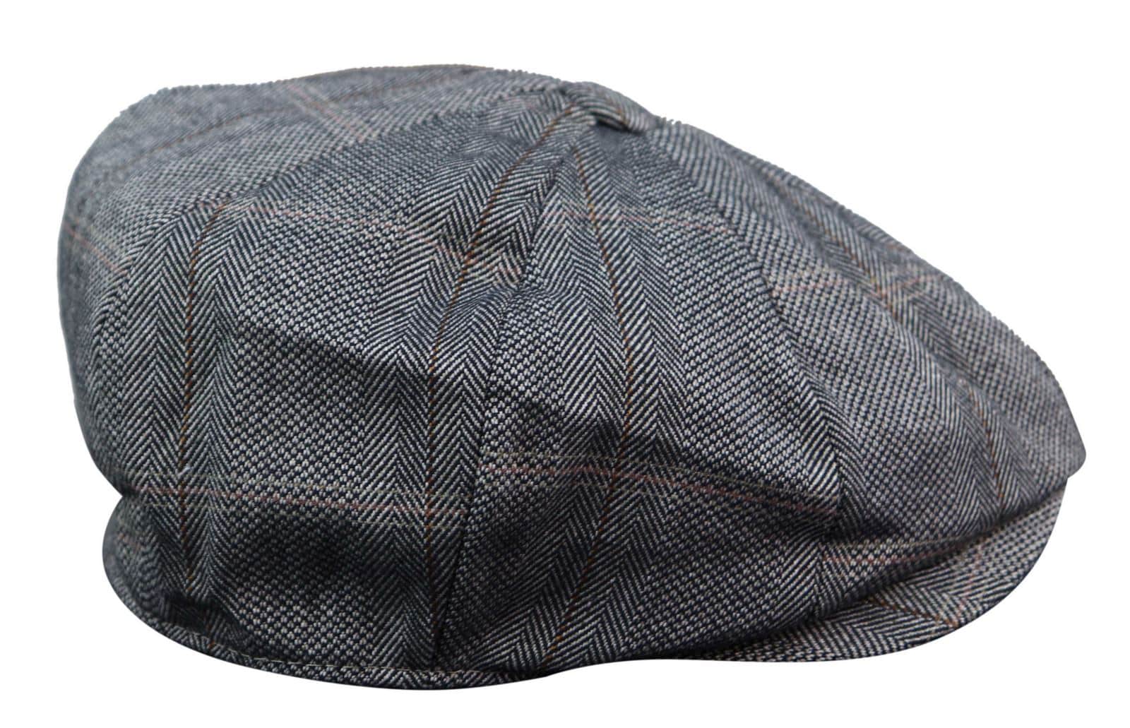 Moška 8-delna tweed kapa Peaky Blinders - Cavani Connall