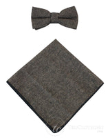 Cavani Martez Metuljček - Moški tvidasti metuljček z vzorcem ribje kosti, karo robček, retro vintage, klasičen, Peaky Blinders