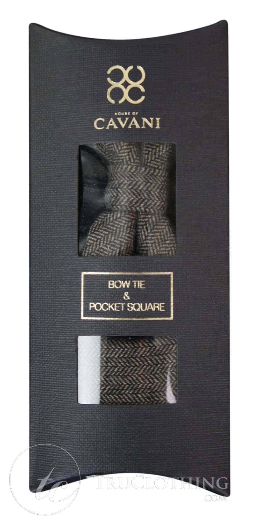 Cavani Martez Metuljček - Moški tvidasti metuljček z vzorcem ribje kosti, karo robček, retro vintage, klasičen, Peaky Blinders