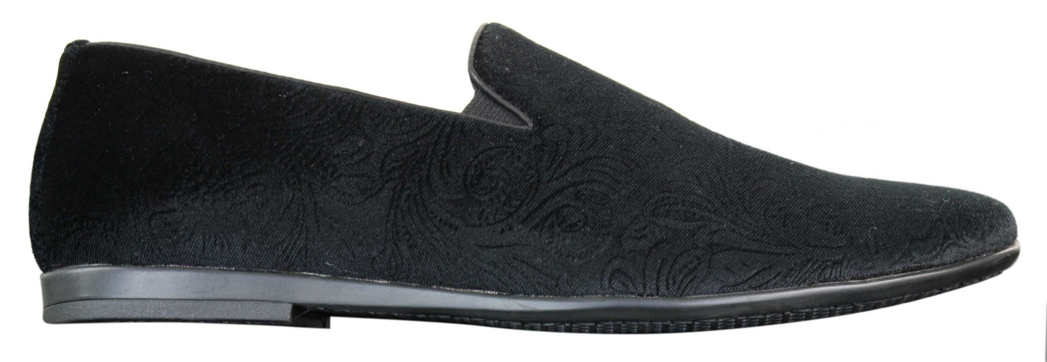 Elong DD0083 - Moški žametni brezrokavniki s paisley vzorcem, mokasini, elegantni, vinsko modri, črni