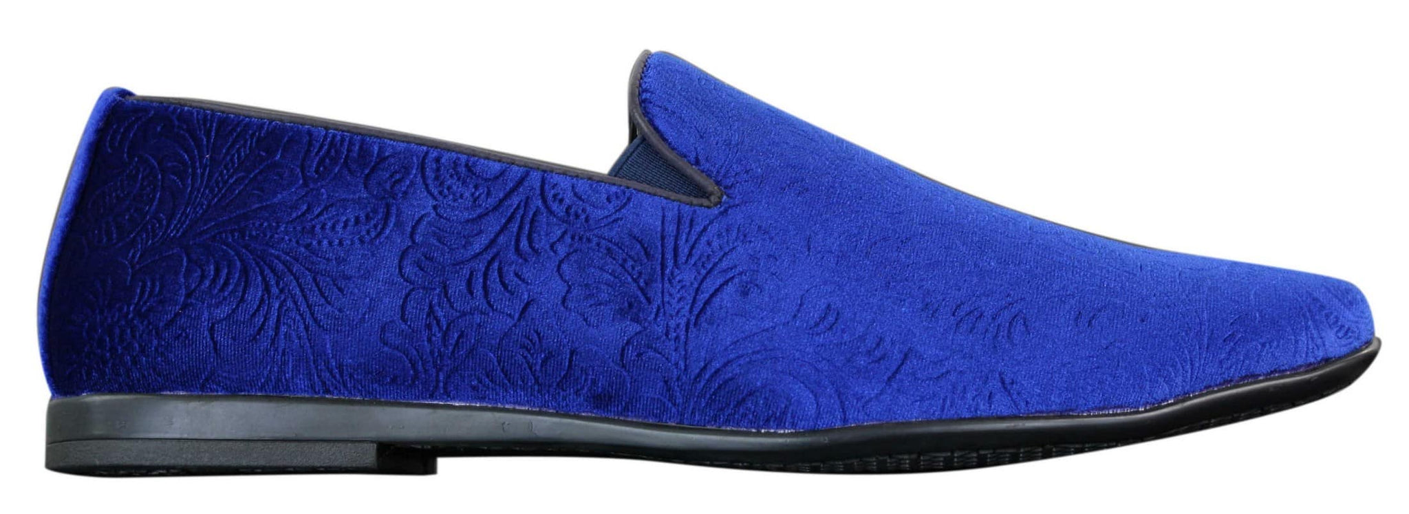 Elong DD0083 - Moški žametni brezrokavniki s paisley vzorcem, mokasini, elegantni, vinsko modri, črni
