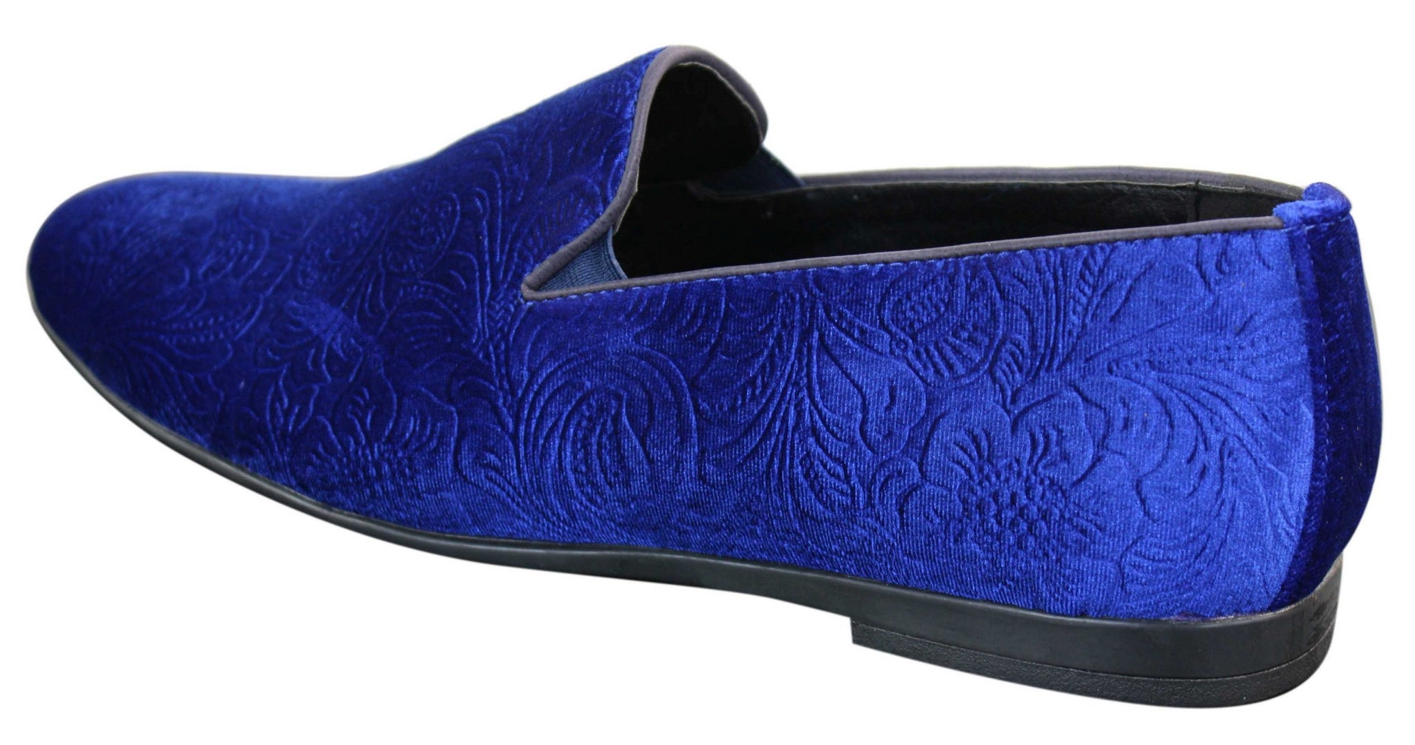 Elong DD0083 - Moški žametni brezrokavniki s paisley vzorcem, mokasini, elegantni, vinsko modri, črni