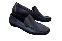 Moški usnjeni dizajnerski natikači brez rokavov, elegantni casual čevlji, vintage retro