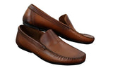 Moški usnjeni dizajnerski natikači brez rokavov, elegantni casual čevlji, vintage retro