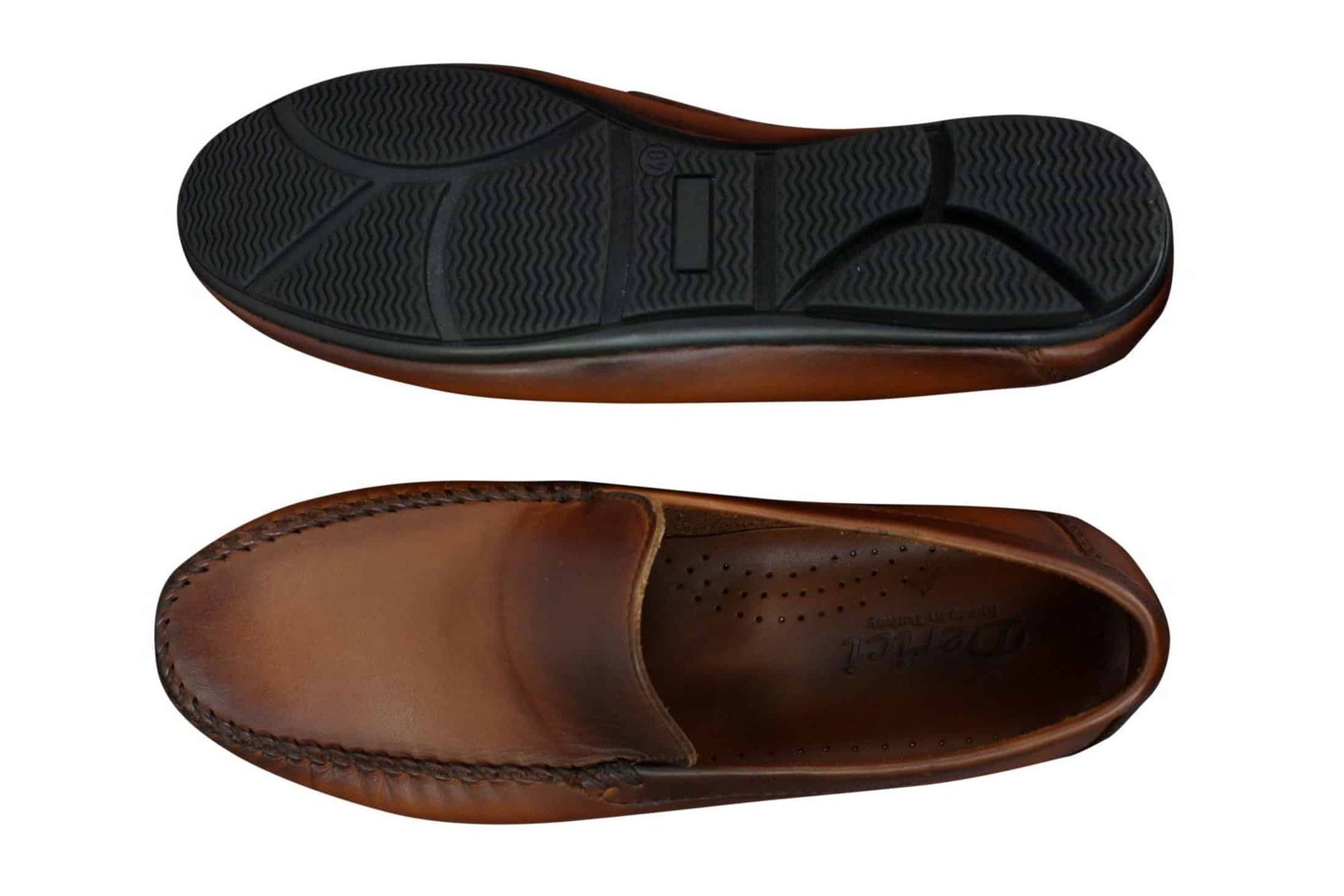 Moški usnjeni dizajnerski natikači brez rokavov, elegantni casual čevlji, vintage retro