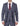 Moški Marc Darcy modro-sivo-rdeč karo blazer elegantno-ležerno tvidasto oprijet kroj Drake