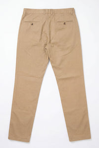 Moške kaki chino hlače iz mešanice lana, tencel bombaž, poletni material