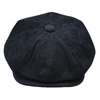 Moška 8-delna britvica Baker Boy Hat Corduroy Blinders Newsboy ravna kapa