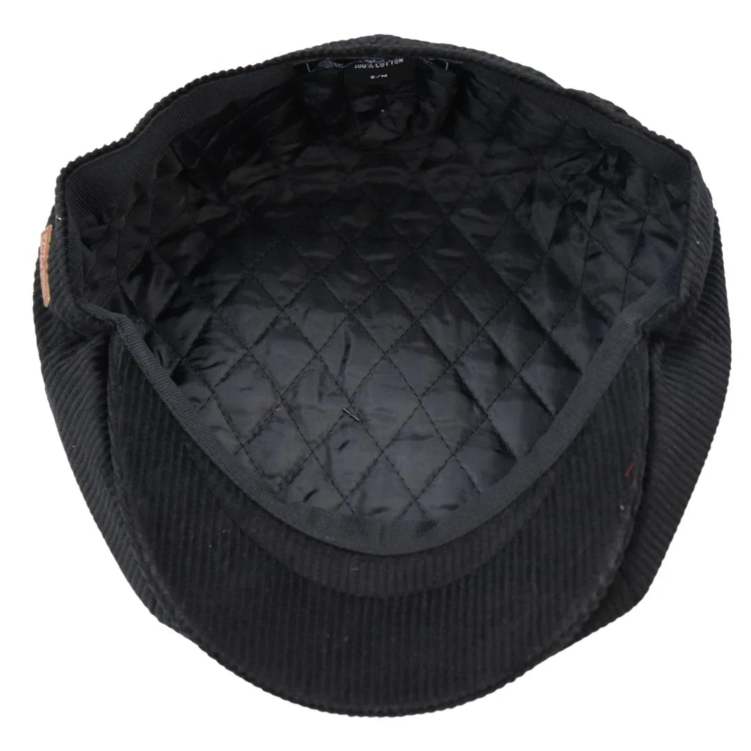 Moška 8-delna britvica Baker Boy Hat Corduroy Blinders Newsboy ravna kapa