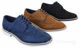 Elong EL0635 - Moški elegantni casual brogue iz semiš nubuk usnja