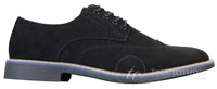 Elong EL0635 - Moški elegantni casual brogue iz semiš nubuk usnja