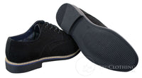 Elong EL0635 - Moški elegantni casual brogue iz semiš nubuk usnja