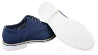 Elong EL0635 - Moški elegantni casual brogue iz semiš nubuk usnja
