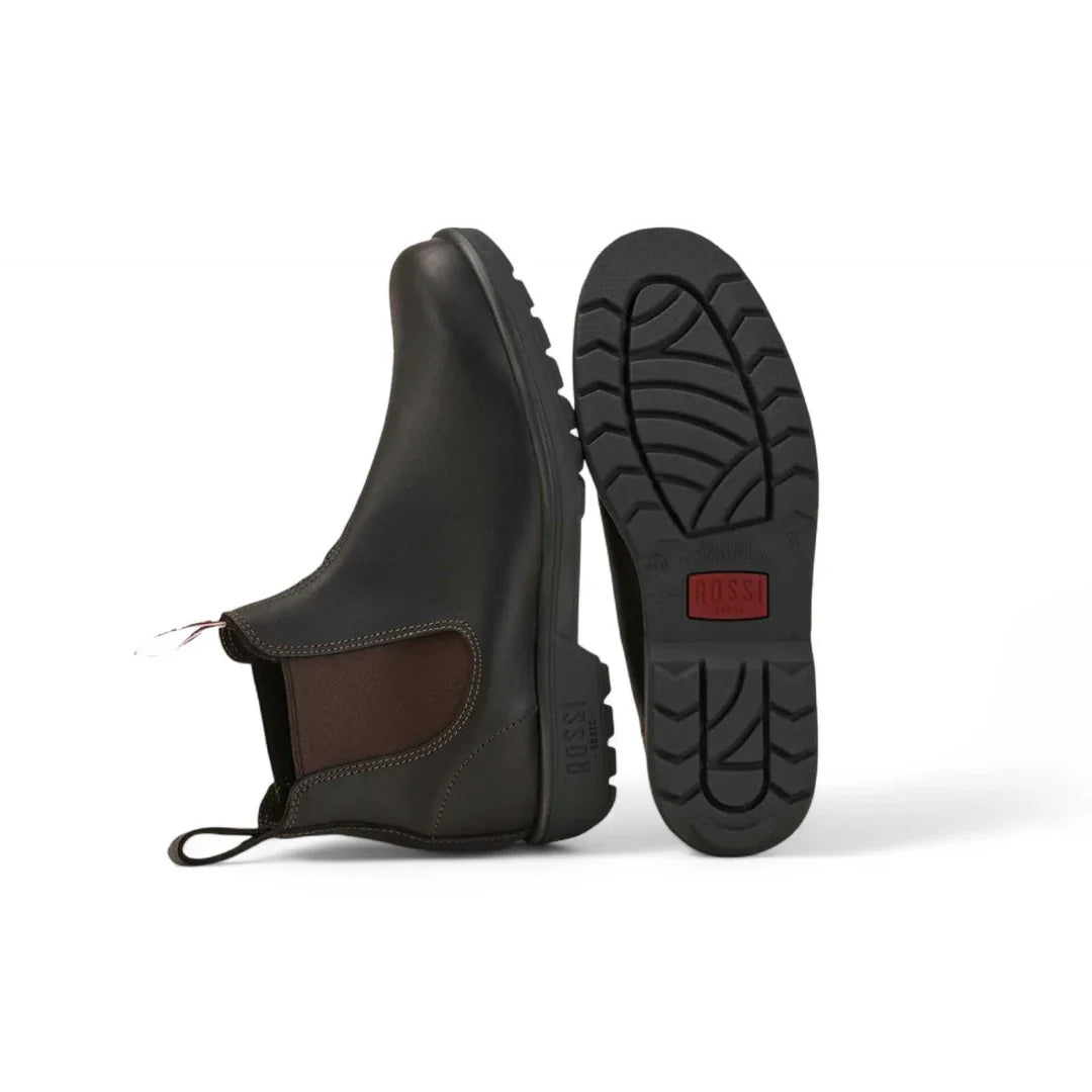 Endura 303 - Rjavi usnjeni chelsea škornji